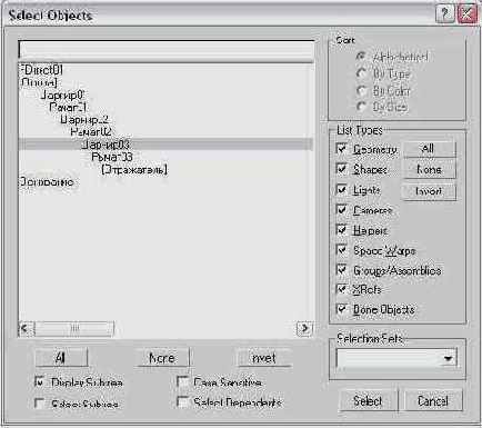   Select Objects ( )          