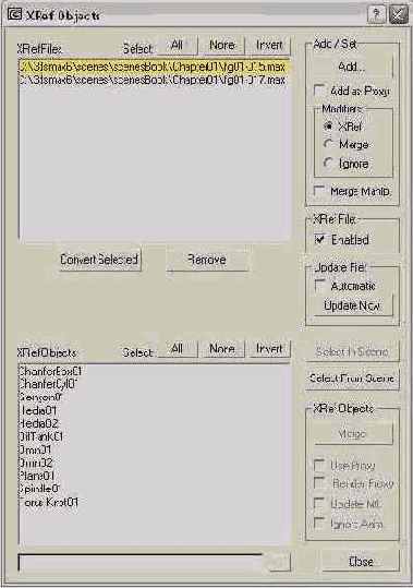   XRef Objects (  )             