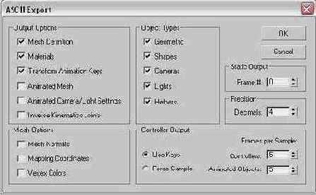   ASCII Export (   ASCII)
