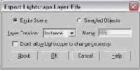   Export Lightscape Layer File (   Lightscape)