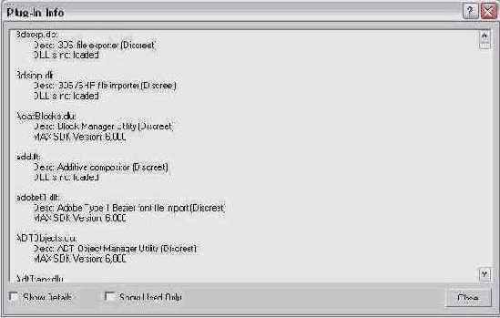   Plug-In Info ( )