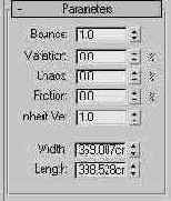  Parameters ()   Deflector ()