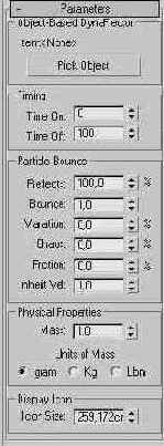  Parameters ()   UDynaFlect (  )