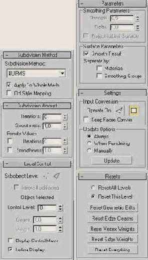    MeshSmooth ( )