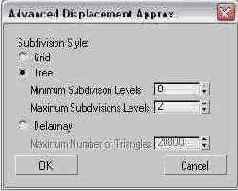   Advanced Displacement Approx (  )