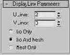  Display Line Parameters (  )   NURBS