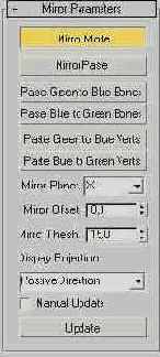  Mirror Parameters ( )  Skin ()