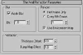 Thin Wall Refraction Parameters (    )