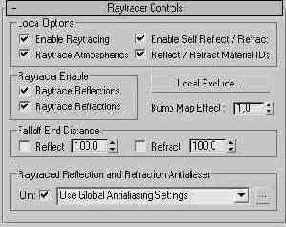  Raytracer Controls ( )