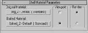  Shell Material Parameters ( -)  