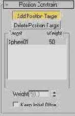  Position Constraint ( )