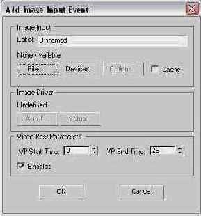   Add Image Input Event (   )