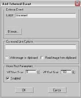   Add External Event (  )