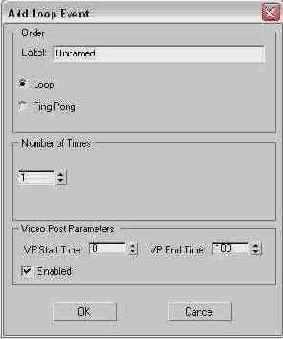   Add Loop Event ( -)
