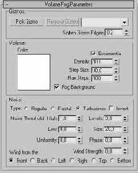  Volume Fog Parameters (  )