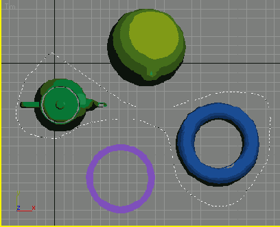     Lasso Selection Region ( )