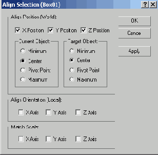  Align Selection (  )