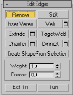  Remove ()   Edit Edges ( )
