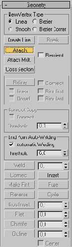  Attach ()   Geometry ()   