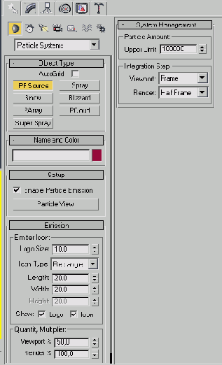   PF Source ( Particle Flow)