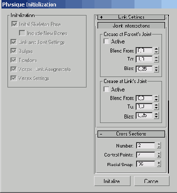  Physique Initialization (  )