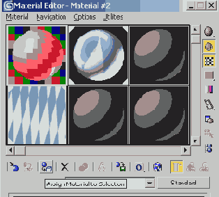  Assign Material to Selection (   )     Material...