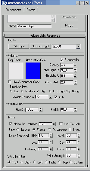   Volume Light ( )